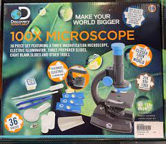 Discovery 100X Microscope (36τεμ.)- Σετ Μικροσκόπιο DA07