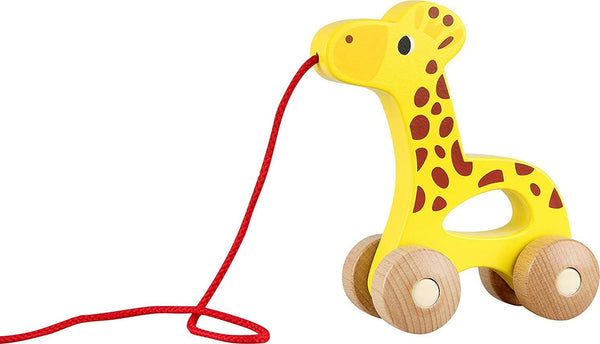 iwood Pull-Along Giraffe