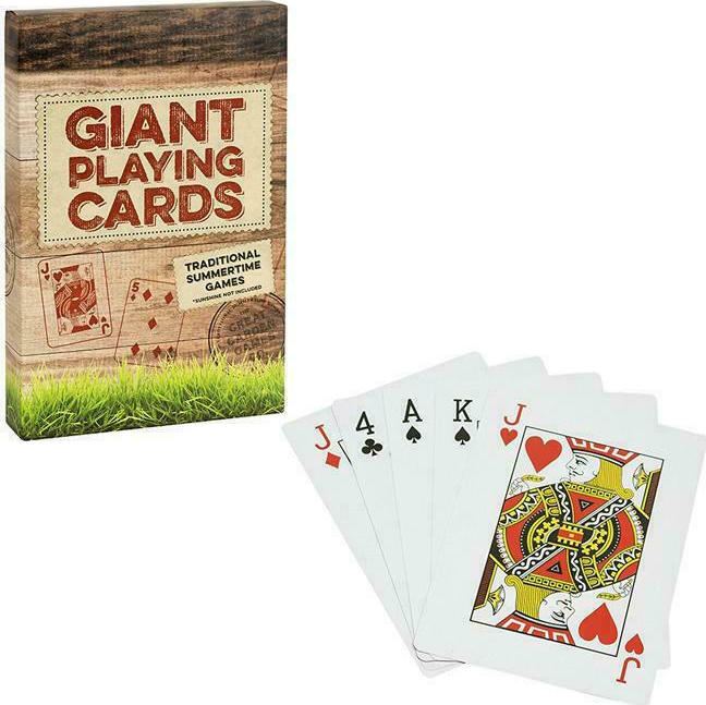 Professor Puzzle Giant playing cards