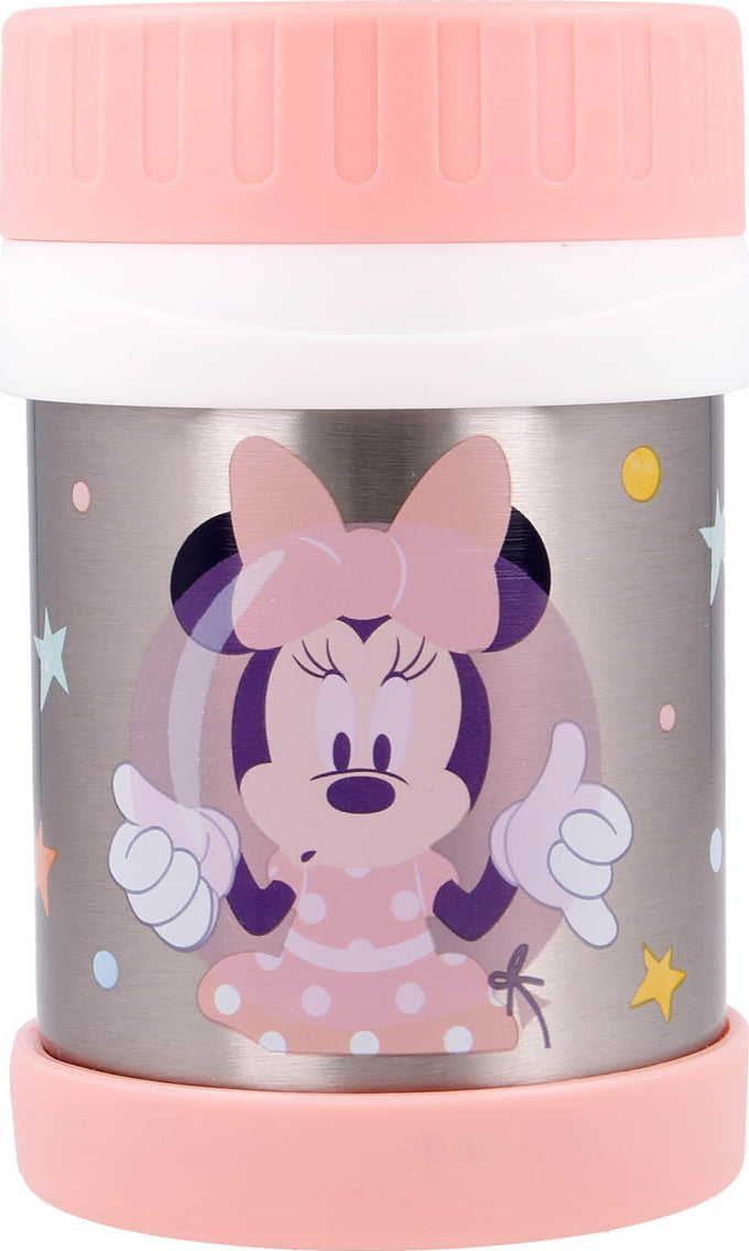 Stor Βρεφικός Θερμός Φαγητού Minnie Mouse Ανοξείδωτο Ροζ 284ml