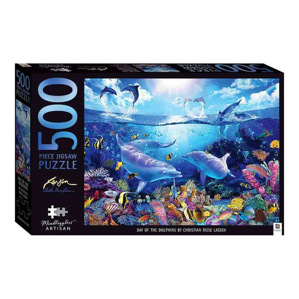 Hinkler Mindbogglers Artisan Jigsaw: Day of the Dolphins