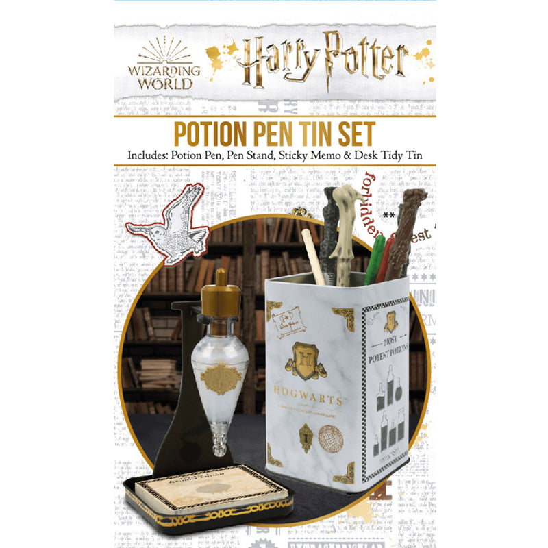Blue Sky Studios Harry Potter Potion Στυλό Tin Set & Φύλλα Σημειώσεων