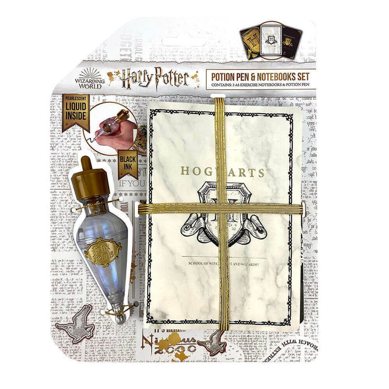 Blue Sky Harry Potter Deluxe Σετ Μπλοκ Σημειώσεων A6 με Θήκη για Στυλό