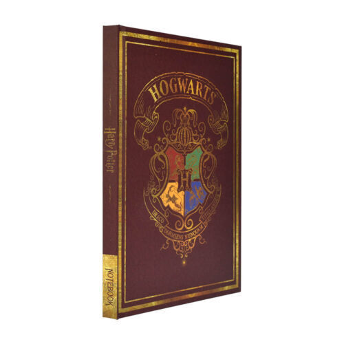 Harry Potter A5 Casebound Σημειωματάριο – Red – Colourful Crest
