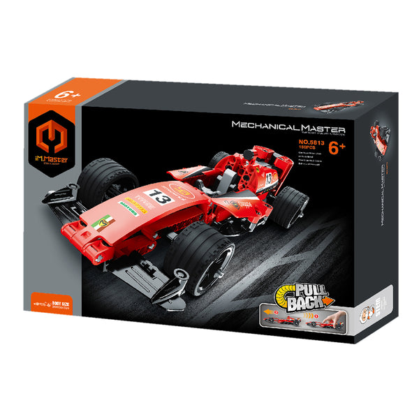 Mechanical Masters-Συναρμολογούμενo Pull Back F1 Racing Car – 150 pcs