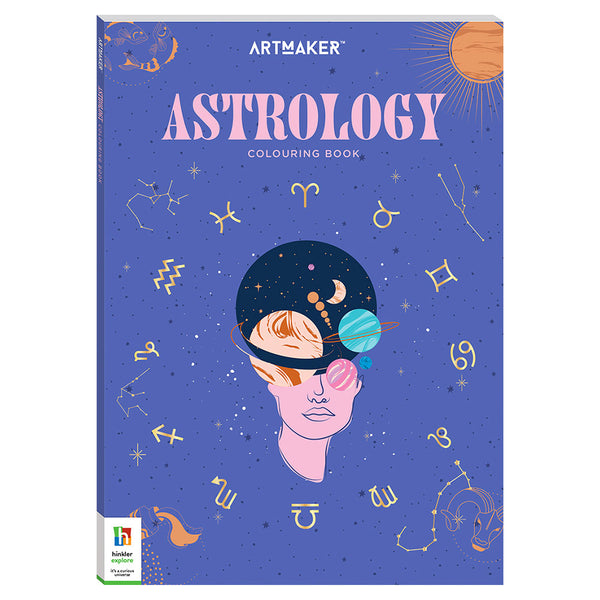 Hinkler Art Maker MBS Colouring Book: Astrology