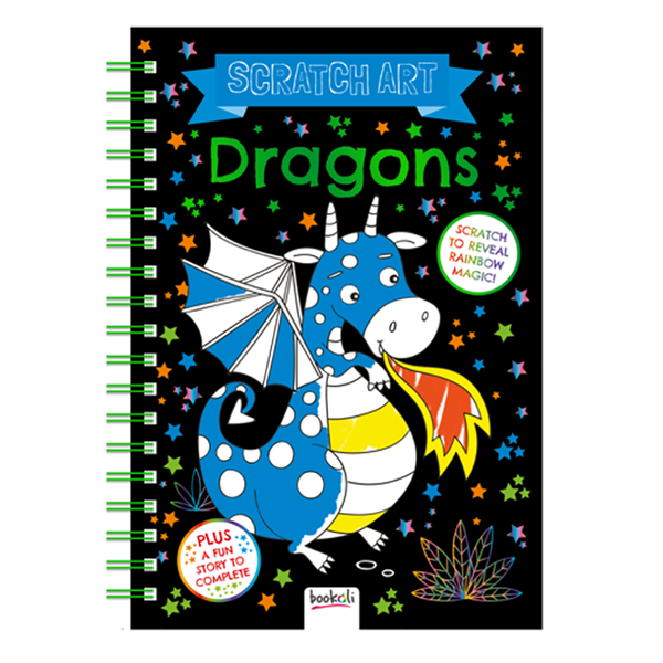 Scratch Art Fun: Dragons