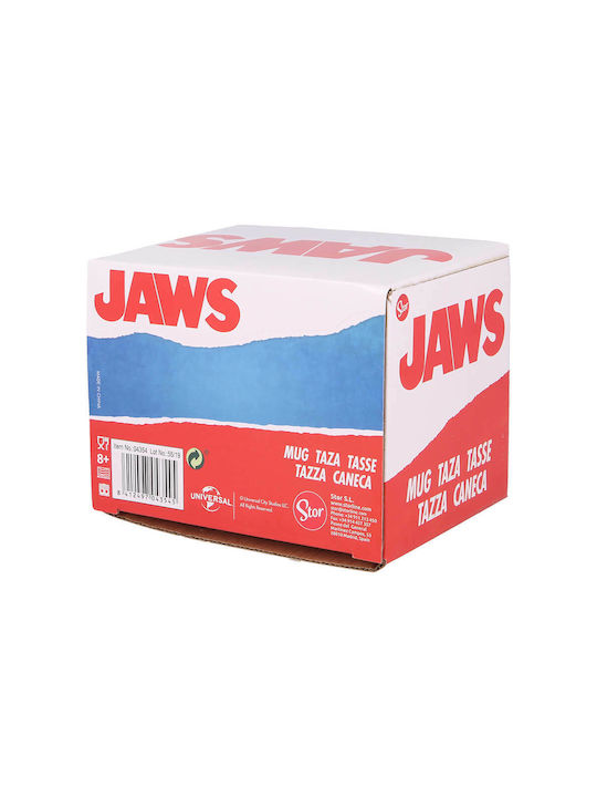 Stor Jaws Κούπα Κεραμική Λευκή 385ml