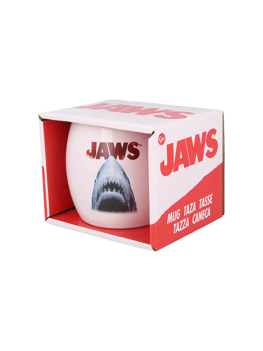Stor Jaws Κούπα Κεραμική Λευκή 385ml