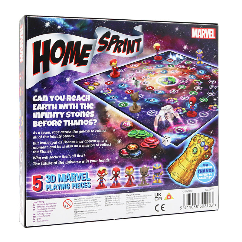 Cartamundi Επιτραπέζιο Παιχνίδι Marvel: Home Sprint Avengers