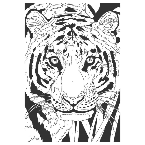 Hinkler Art Fantastic: Tiger