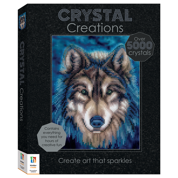 Hinkler Crystal Creations : Winter Wolf