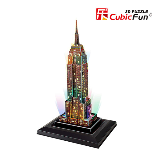 Cubic Fun Empire State Building με Φωτισμό Led (USA) 38pcs
