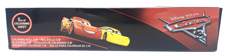 Disney Ρολό Ζωγραφικής Cars 5μέτρα με Πολύχρωμο Μαρκαδόρο