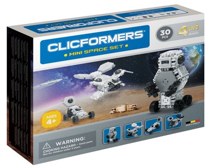 Clicformers Mini Space Set 30 τεμ.