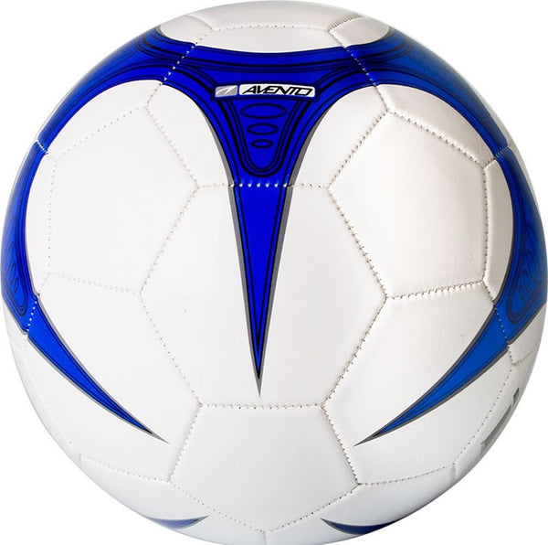 Avento Μπάλα Ποδοσφαίρου Λευκή-Μπλε Warp Speeder Size 5
