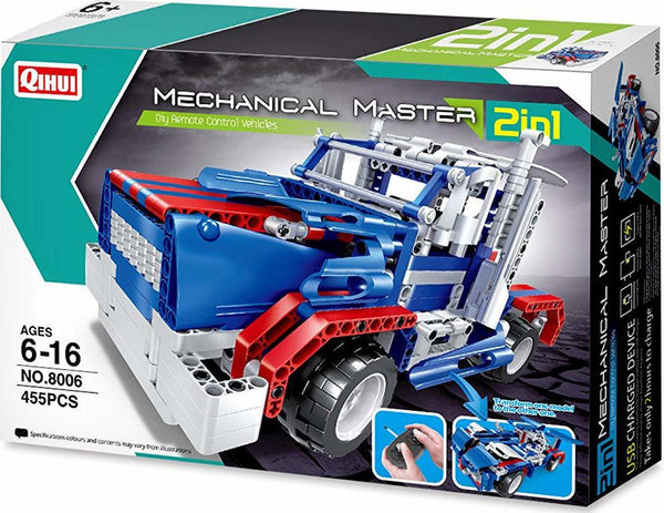 Mechanical Masters Συναρμολογούμενο/Τηλεκατευθυνόμενο 2-σε-1 Truck & Sportscar