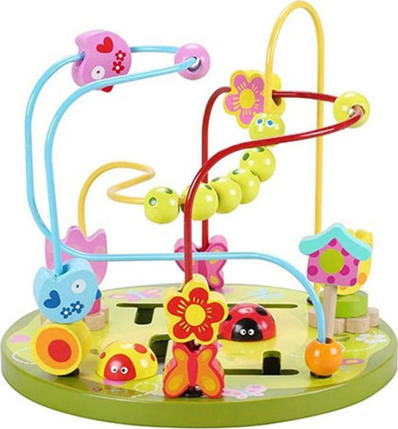 Classic World Flower Beads Coaster – Παιχνίδι Λεπτής Κινητικότητας