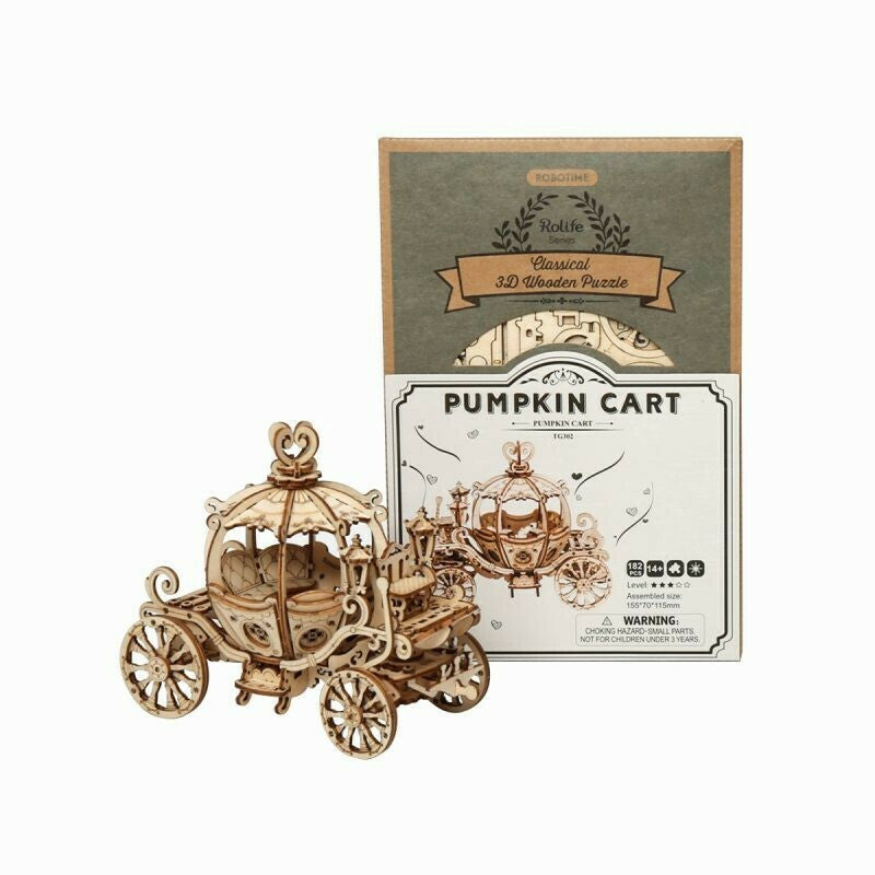 Robotime Pumpkin Cart