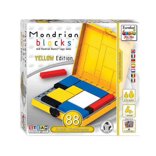 Eureka Mondrian Blocks Yellow Edition