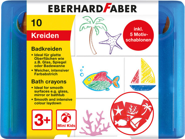 Eberhard Faber Σετ Χρωματιστά Μολύβια Μπάνιου 16τεμ.
