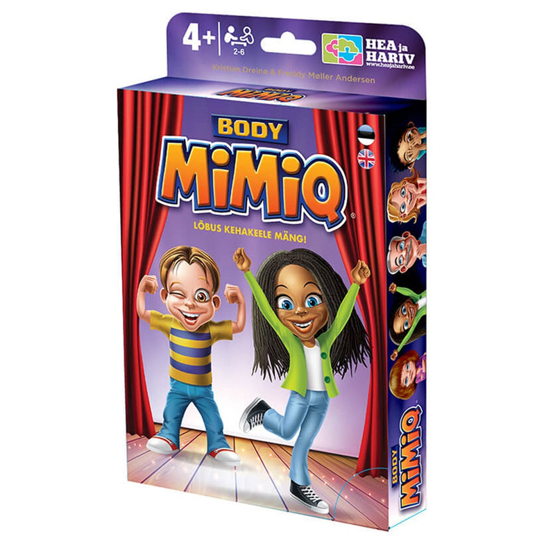 Smartgames Επιτραπέζιο καρτών- μίμησης 'Στάση σώματος -Mimiq Body'