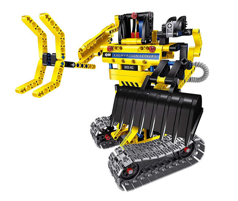 Mechanical Masters-Συναρμολογούμενο Construction Excavator & Robot 2-1