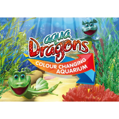 Aqua Dragons Colour Changing Deluxe with LED Lights Έξυπνο Ενυδρείο που αντιδρά στην αλλαγή θερμοκρασίας