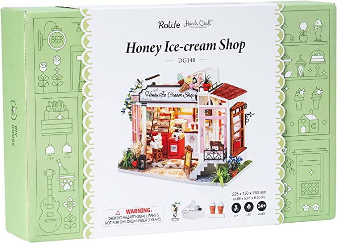 Robotime Do It Yourself Honey Ice-cream Shop