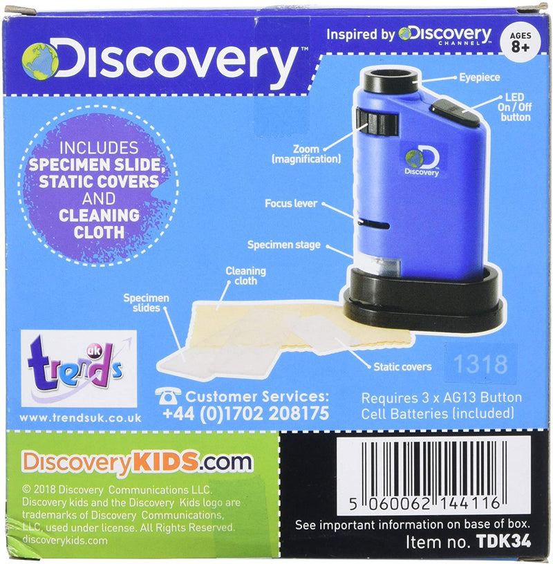 Discovery Kids Μικροσκόπιο Τσέπης Led