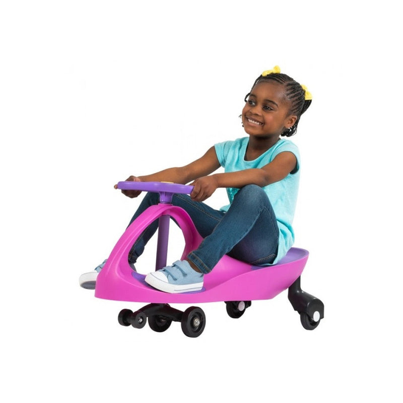 Fun Wheels Αυτοκίνητο Κίνηση με τιμόνι Wiggle Car Ροζ