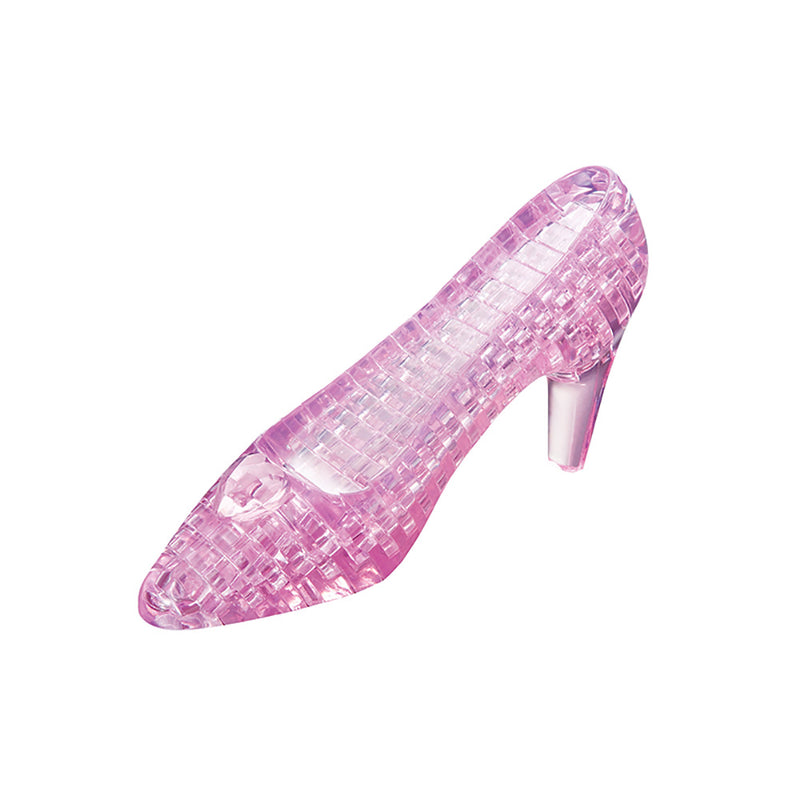 Crystal Puzzle Γυάλινη Γόβα Ροζ (Pink Glass Shoe)