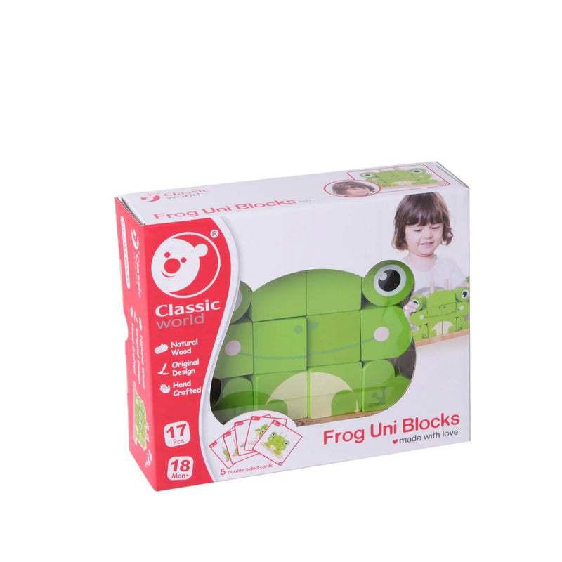 Classic World  Frog Uni Blocks - Τουβλάκια