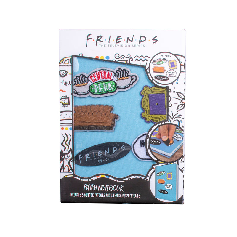 BlueSky Friends Velcro Notebook with Patches