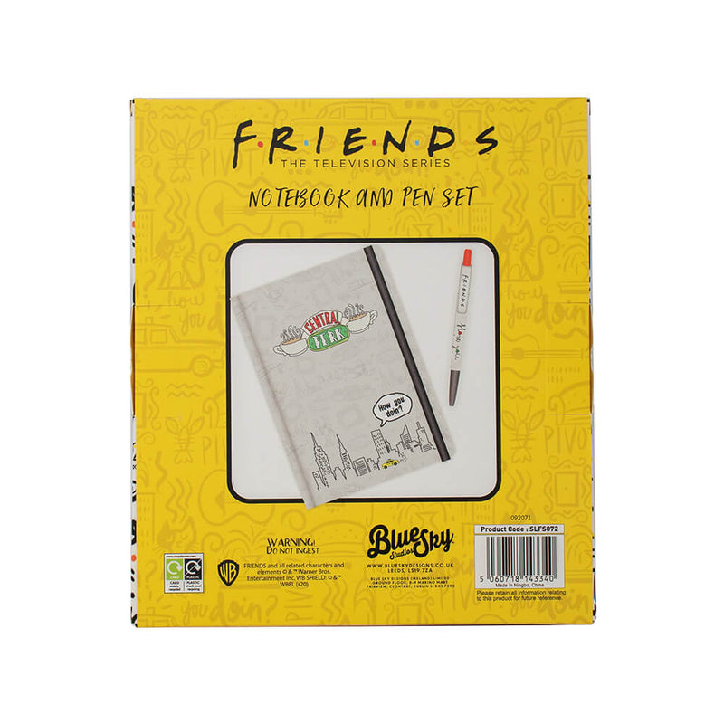 BlueSky Friends Notebook & Pen Set