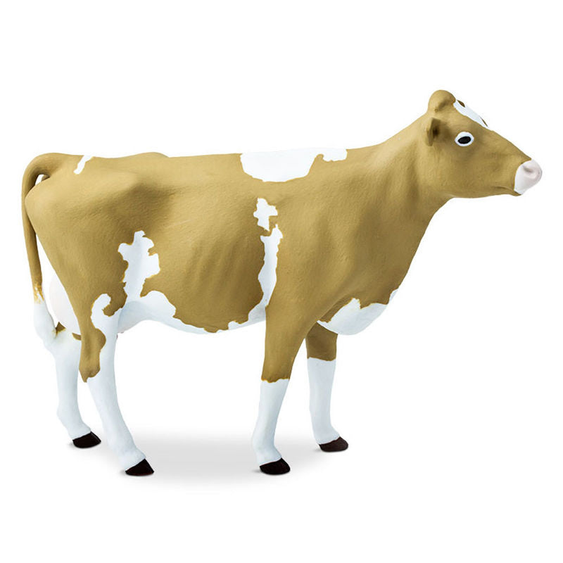 Safari Ltd Παιχνίδι-Μινιατούρα Αγελάδα Guernesey 12cm