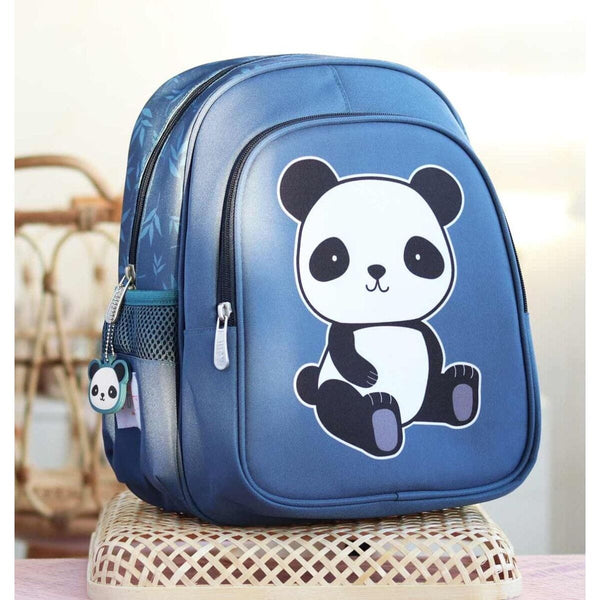 Little Lovely Company: Τσάντα πλάτης με ισοθερμική θήκη 27 x 32 x 19 εκ "Panda''