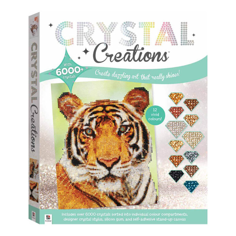 Hinkler Crystal Creations: Wild Tiger