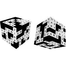Crossword Cube – V-CUBE 3 Flat