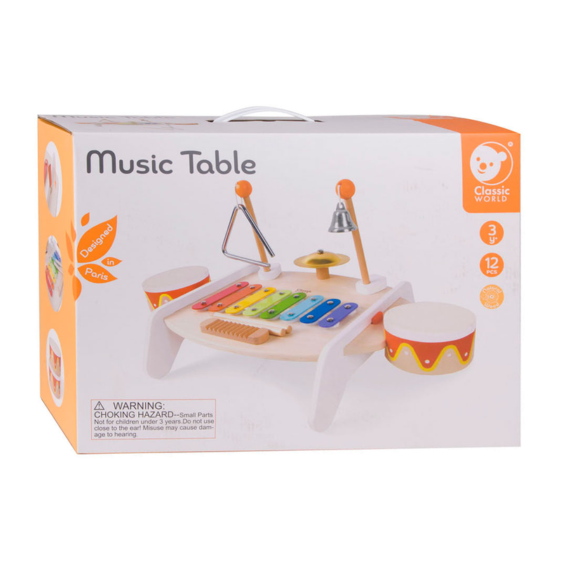 Classic World Music Table- Παιδικό Μουσικό Όργανο