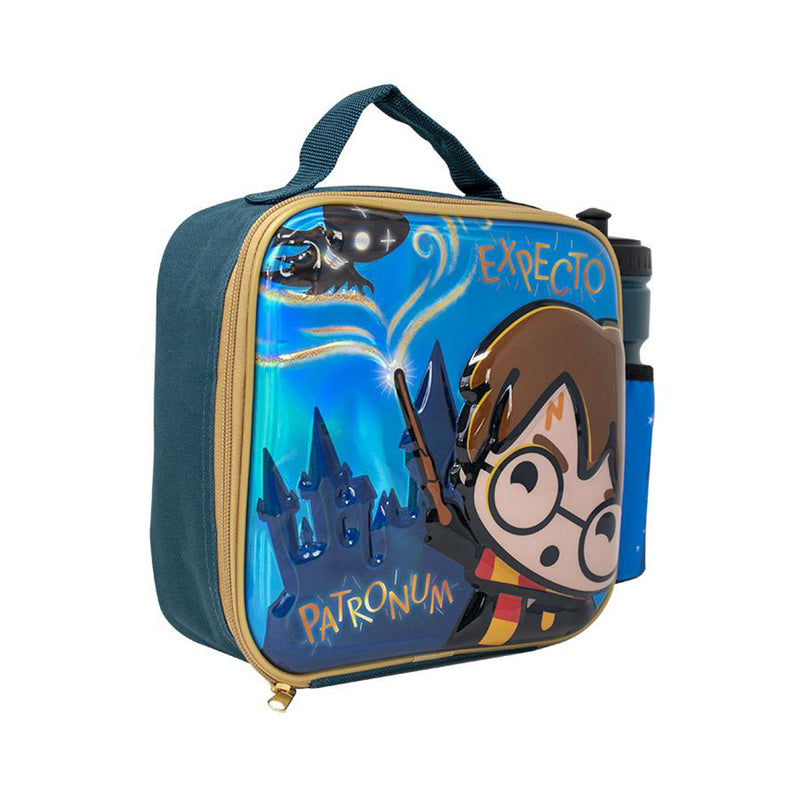 Harry Potter Kawaii Ισοθερμική Τσάντα με Παγούρι