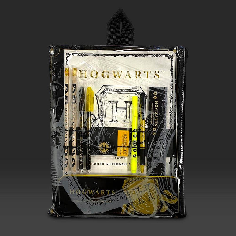 BlueSky Harry Potter Σετ Γραφικής Ύλης με Θήκη Πορτοφόλι Hogwarts Shield