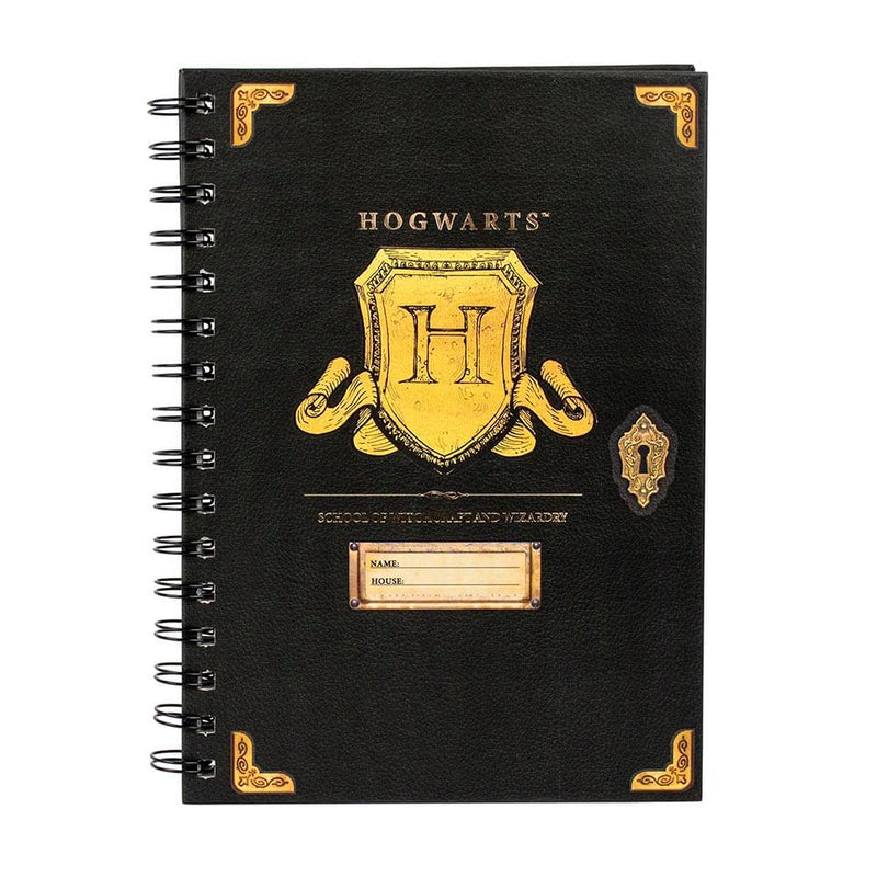 Harry Potter A5 Wiro Notebook – Hogwarts Shield