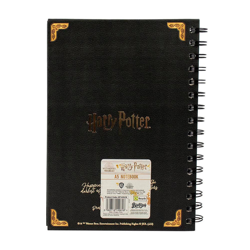 Harry Potter A5 Wiro Notebook – Hogwarts Shield