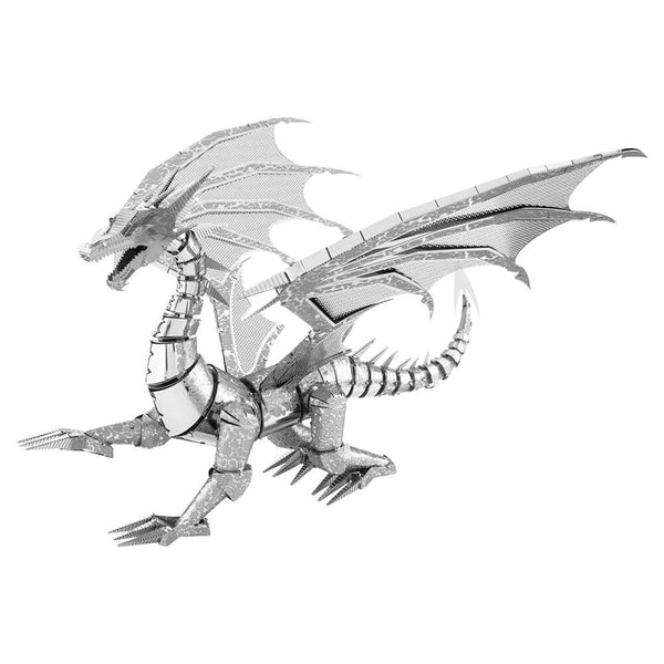 Metal Earth Silver Dragon (3φ)
