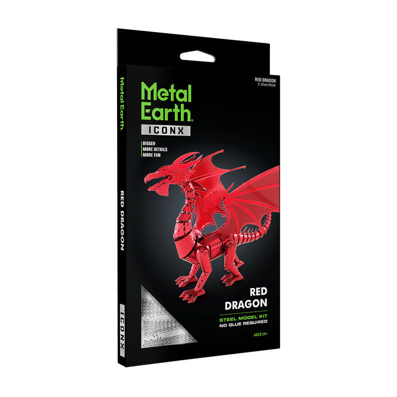 Metal Earth Red Dragon (3φ)
