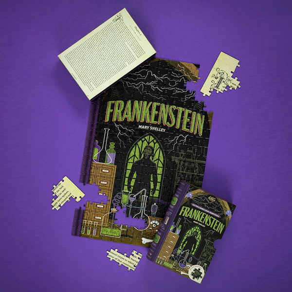 Frankenstein – 252 Piece Double-Sided Jigsaw