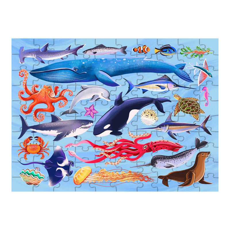 Παζλ Junior Jigsaw Explore 24: Sea Creatures