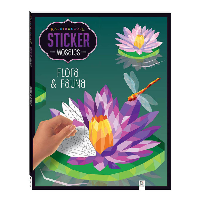 Hinkler Kaleidoscope Sticker Mosaic: Flora and Fauna