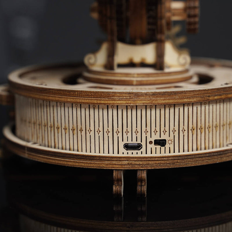 Robotime 3D Ξύλινη Κατασκευή Luminous Globe